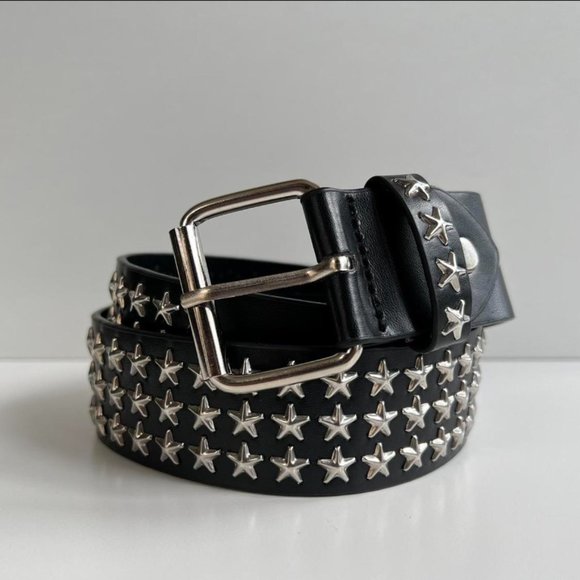 Accessories | Y2k 200s Starstudded Black And Silver Grunge